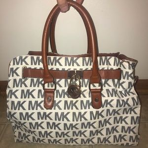 Michael Kors white purse